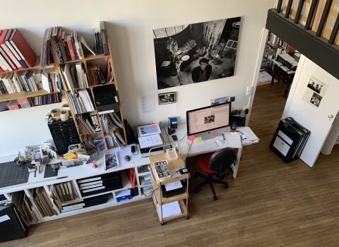 A view of the Atelier de Doisneau today.